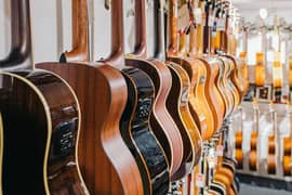 Guitars | Violins | Ukuleles |Cajon box Musical instruments