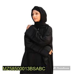 1 pc women's stitched chiffon plain abaya dupatta, DC 50