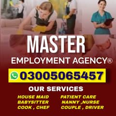 Maids / House Maids / Chef / House Cook / Baby Sitter maid available