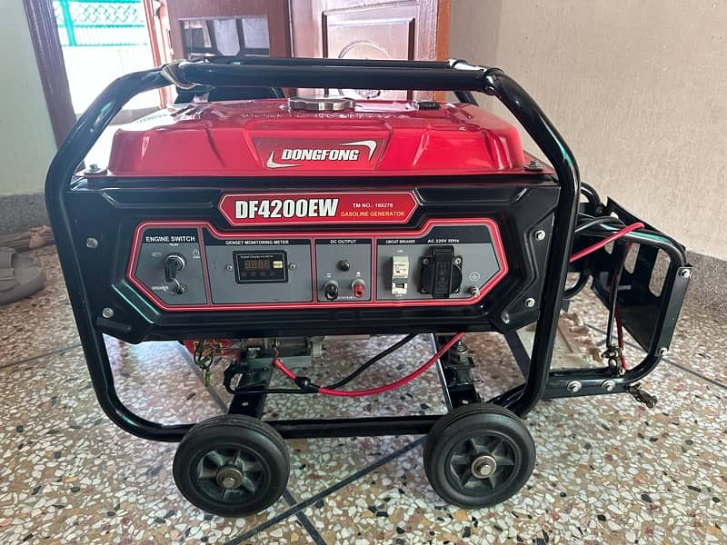 3kw dongfong generator slightly used 1