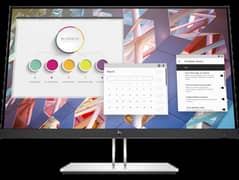 24" Inch HP E24 G4 Borderless IPS Full HD LED Monitor with HDMI Port