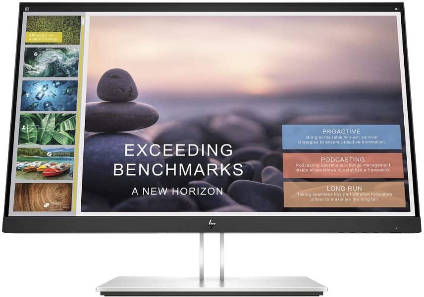 24" Inch HP E24 G4 Borderless IPS Full HD LED Monitor with HDMI Port 8