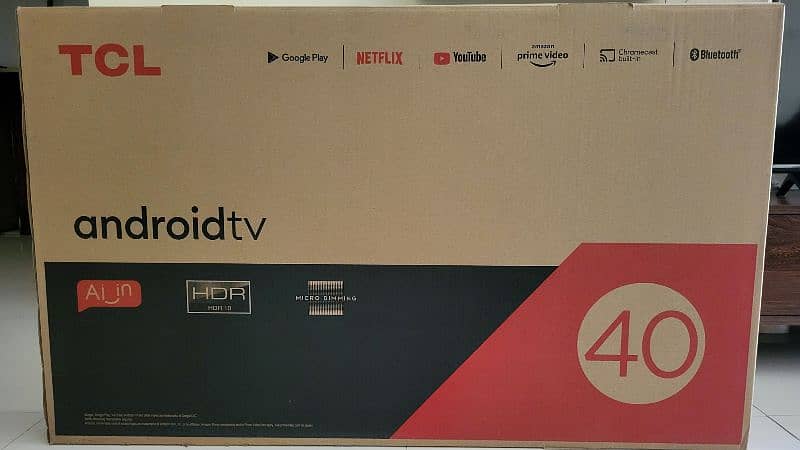 New TCL S6500 40 inch Android TV 1