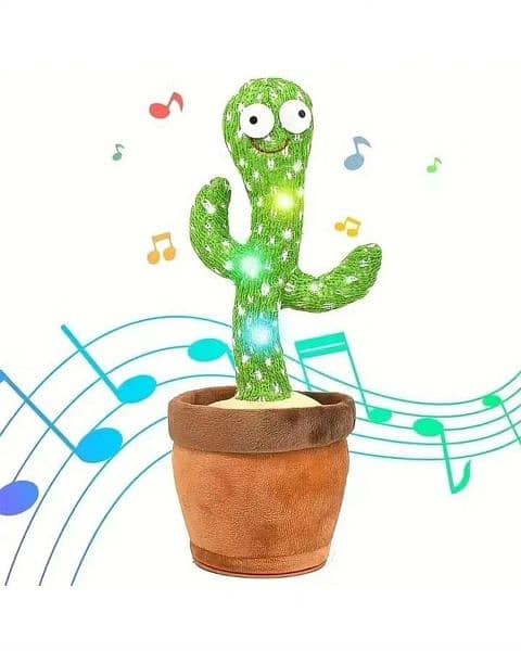 Dancing cactus Plush toy and kids 5