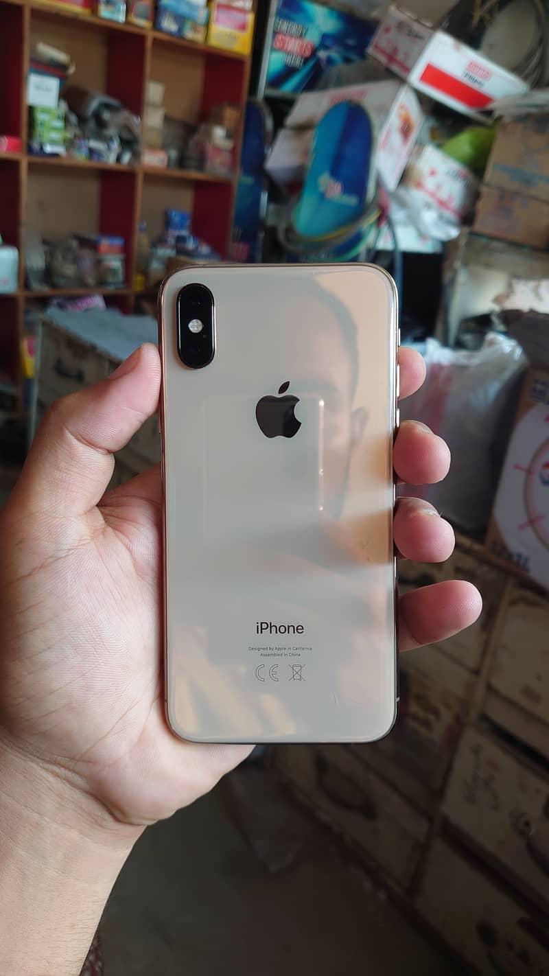 Iphone XS 512 gb dual Official PTA Golden Exchange possible 0