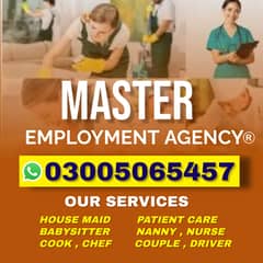 We provide all Domestic Servants / Maids / Patient care / driver staf