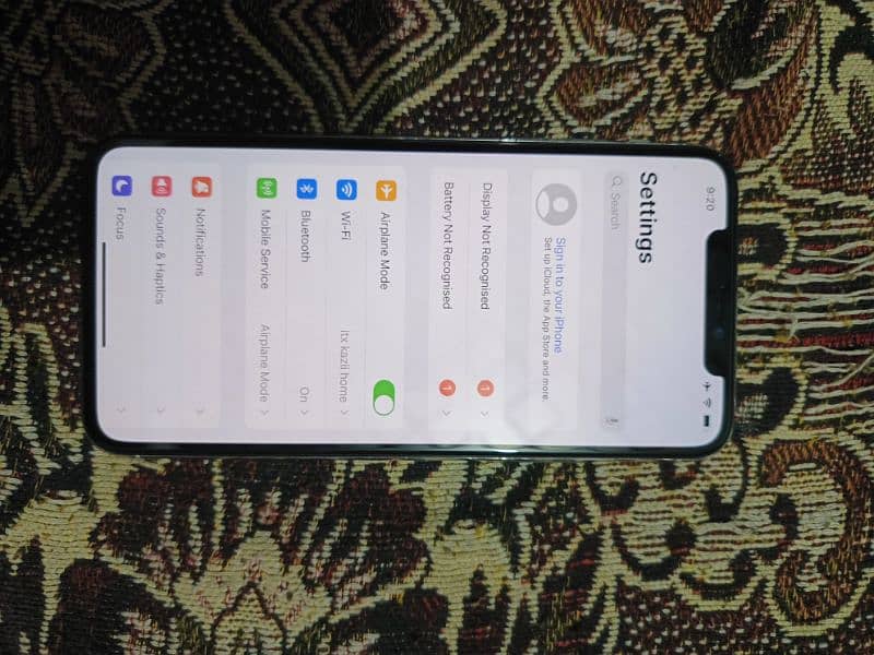 i phone 11 pro max non active 4month sim chalni ha 3