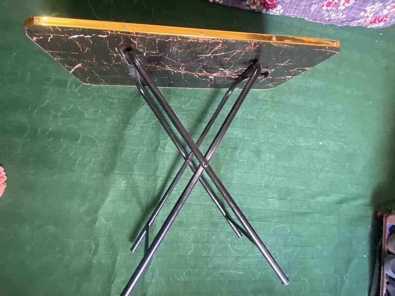 Folding Table for Food , Iron, multi purpose usages 2