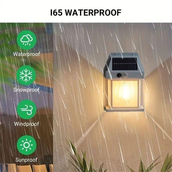 Solar Outdoor Wall Light 3