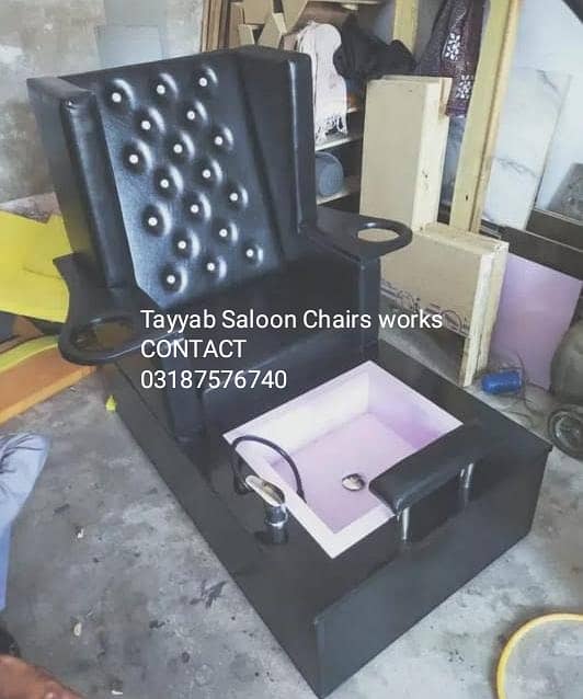 Saloon Chair/Barber Chair/Parlour Chair/Facial Bed/Shampoo Unit 14