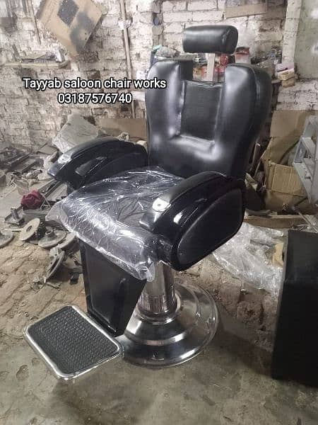 Saloon Chair/Barber Chair/Parlour Chair/Facial Bed/Shampoo Unit 17