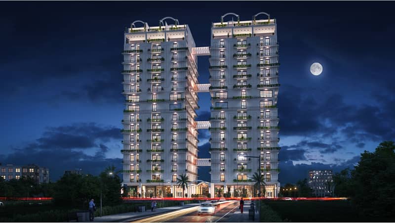 Luxury 2 Bed Apartment Available For Sale On Installments At the Prime Location Of Islamabad 14