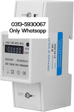 KWh Meter, XTM35S 220V Digital 1-phase 2 Wire 2P DIN-Rail Electric