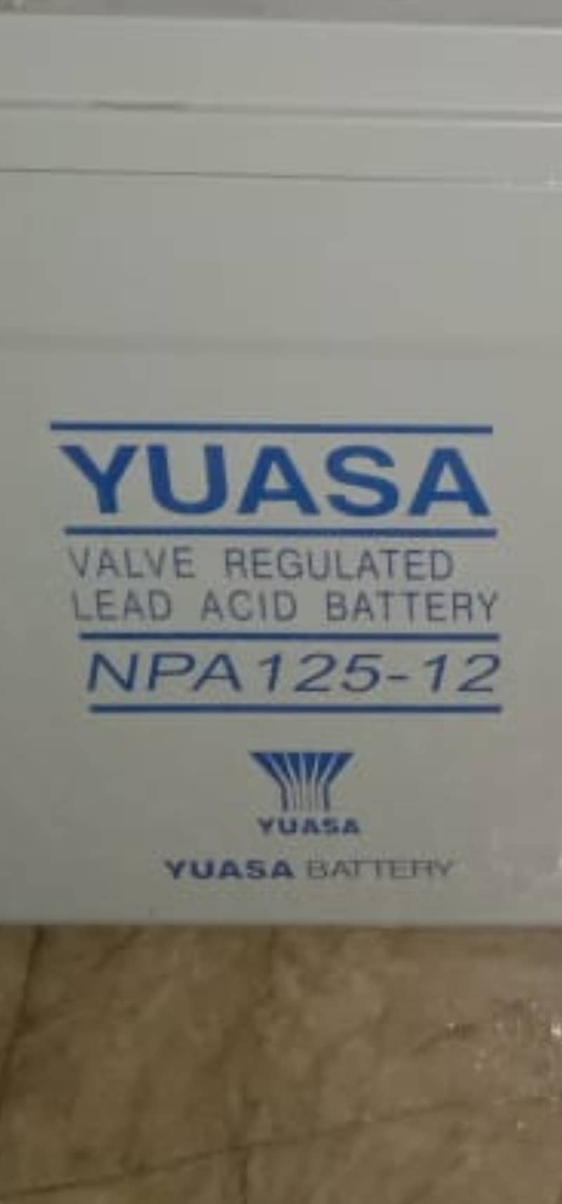 Yuasa Taiwan 12v Batteries for sale 1