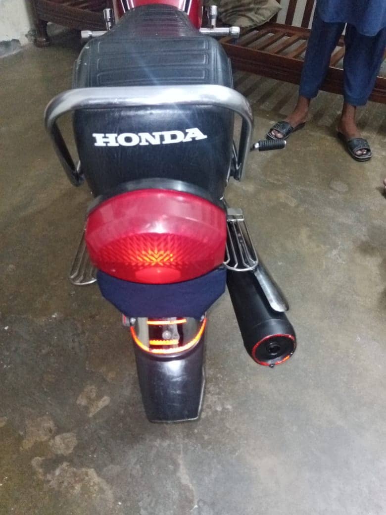 Urgent Sale Honda CG 125 2021Number 0303-5314174 4