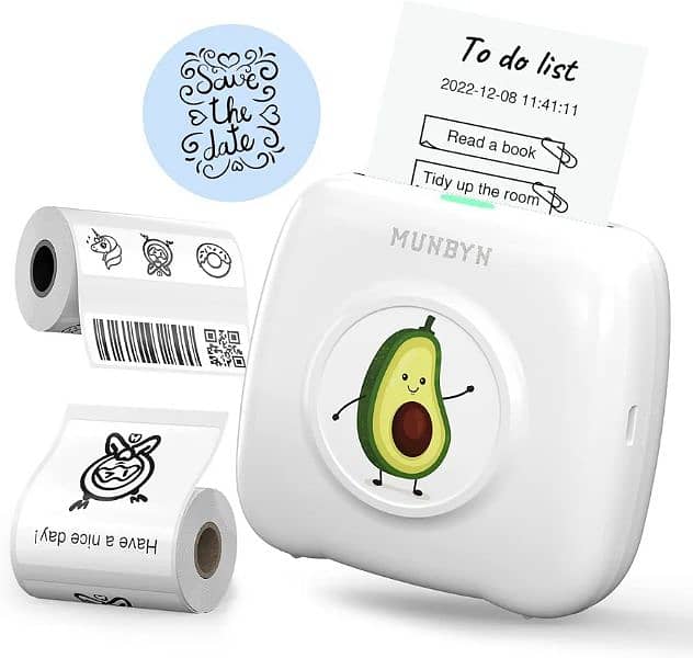 s12 mini label printer, maker pocket Bluetooth label sticker printer 3