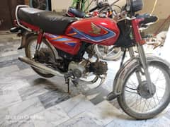 Honda CD 70 2019 Red Colour 03017378992