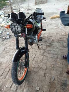 Honda Deluxe 125 model 2008 larkana number 0