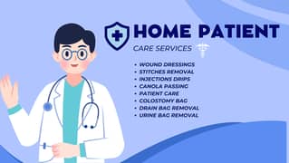 Experienced Home Patient Care Services (Male Nurse)