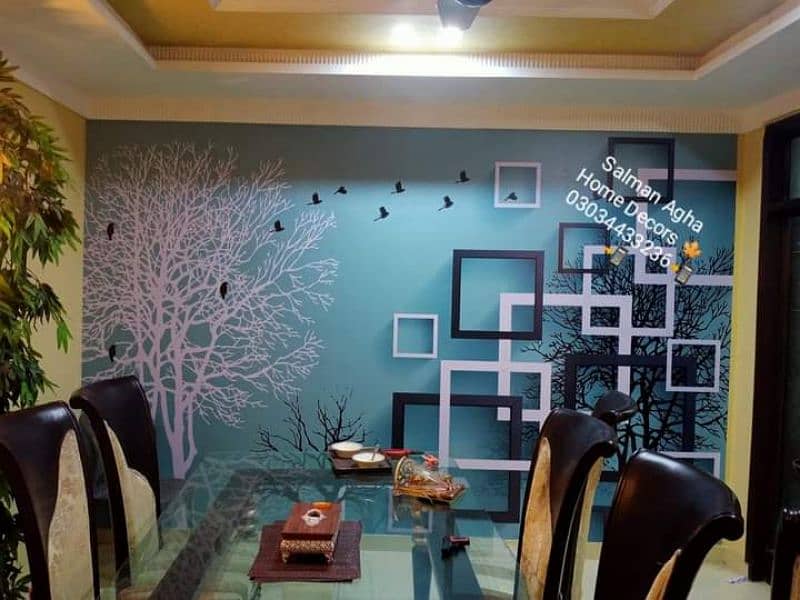 Decorate your house and office walls with beautiful 3D wallpapers 10