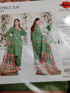 khaadi J. bonenza satrangi Malaika popular all owar 3piece