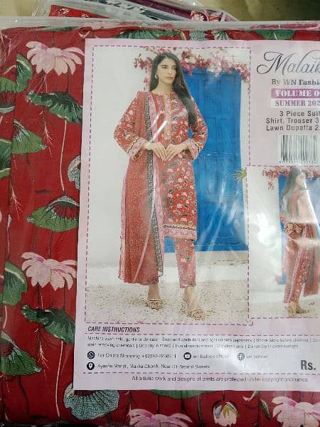 khaadi J. bonenza satrangi Malaika popular all owar 3piece 1