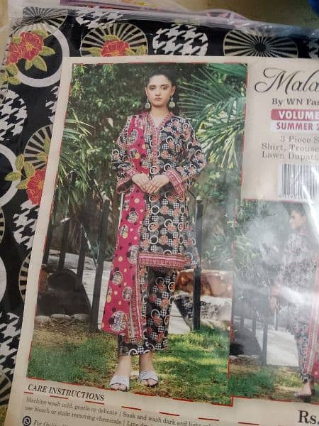 khaadi J. bonenza satrangi Malaika popular all owar 3piece 7