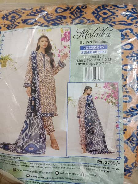 khaadi J. bonenza satrangi Malaika popular all owar 3piece 9