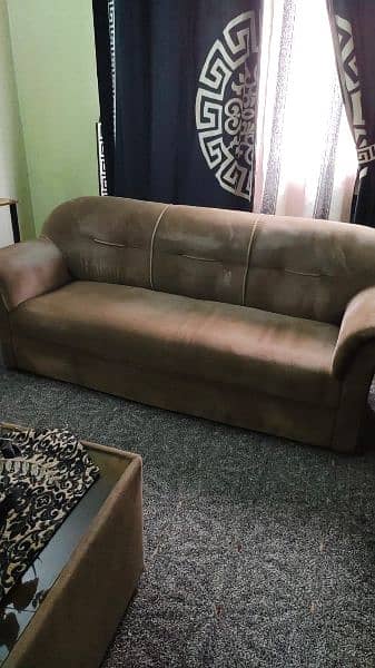 7 seater sofa set with table 0