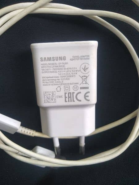 Samsung A52 A04 a32 a51 100% original box wala charger fast water pump 7