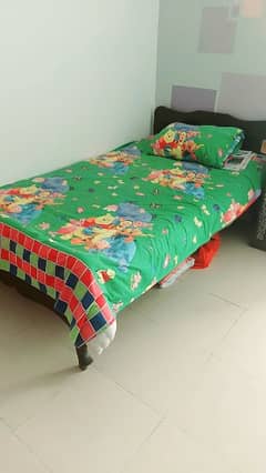 single bed of wood best quality. no damage. ideal for kids