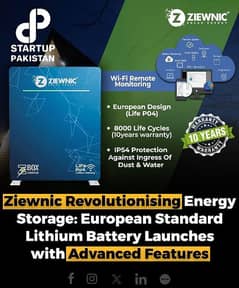 Ziewnic Z box Lithium ion battery