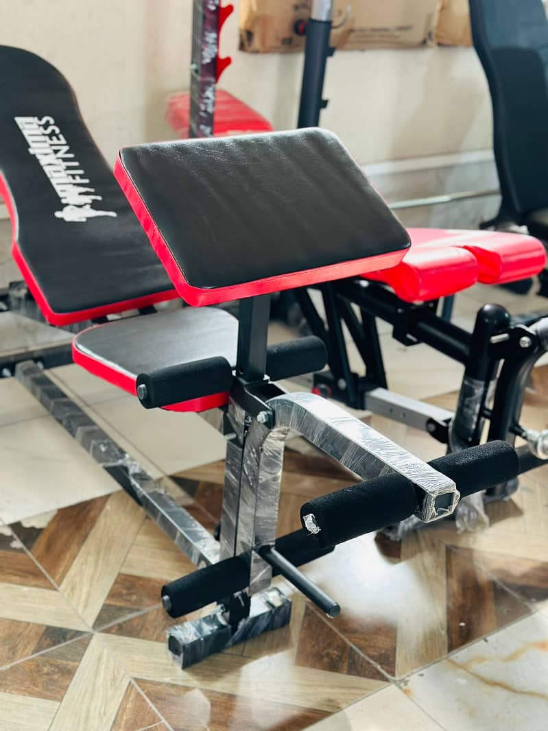 Adjustable Bench\Incline,Decline\Abdominal\ Multi function BENCH\GYm 8