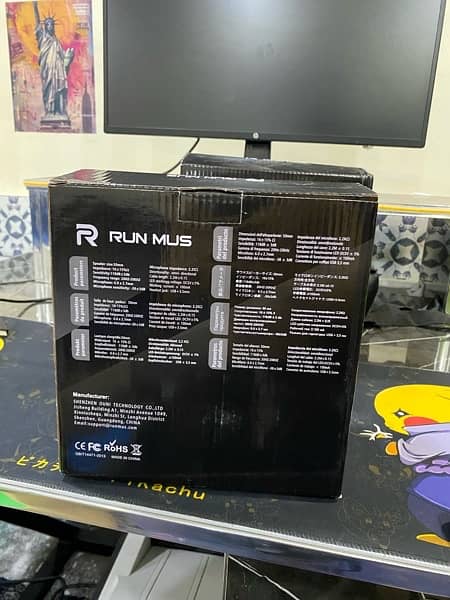 Runmus k2 headphone brand new not used delivery available 032786946 8