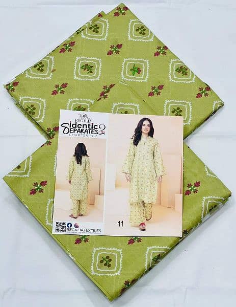 Identic 2 Pcs lawn suit 2