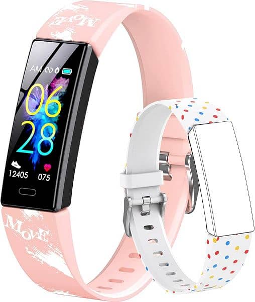 Fitness Tracker Watch for Kids, IP68 Waterproof Activity Tracker, 1