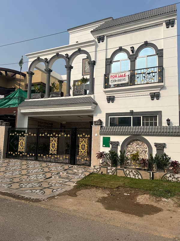 8 Marla Beautiful House For Sale In Umar Block Block Super hot Location Bahria Town Lahore Meting With Owner 1