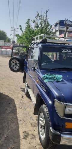 Landcruiser Lj 72  Model 1995 Engine 3L Punjab police auction Chitral