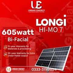 LONGI   HIMO    7   BI-FACIAL    605   W 0