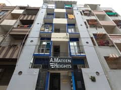 A. Mateen Height Flat Of 450 Square Feet In Korangi - Sector 31-G