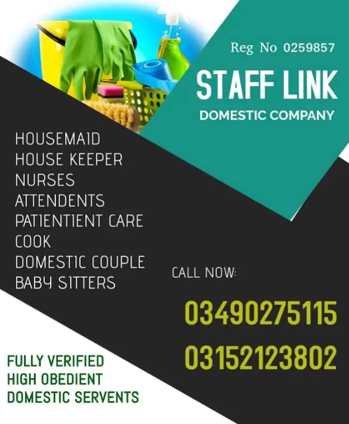 Maids / House Maids / Couple / Patient Care / Nanny / Baby Sitter Coo 0