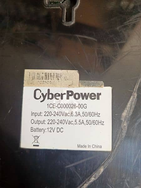 Cyber Power UPS 1000 Watts for sale. 3