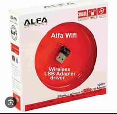 AlFa Wifi Wireless Network Adapter Dongle 802.11N 300Mbps