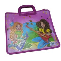 Beautiful 3D Exam File Bag for Girl