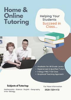 Home Tuition for 8-10 class