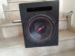 woofer speaker with box good condition 0