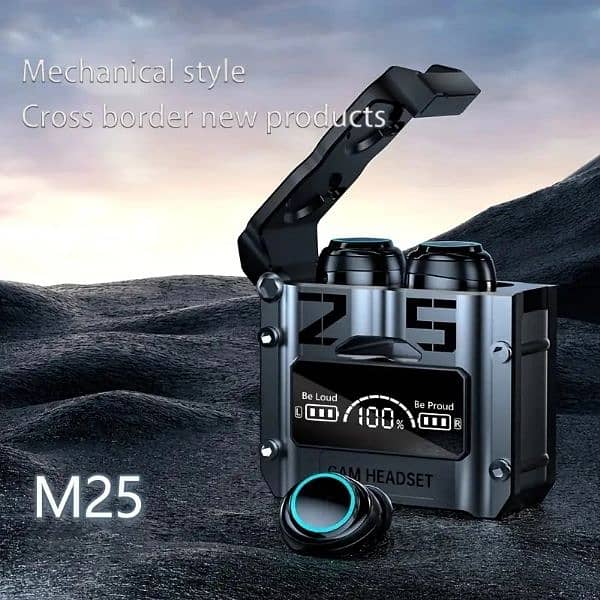 New M25 TWS Bluetooth 5.3 Wireless Earbuds 0