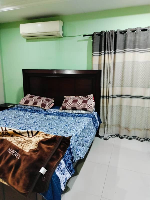 1 Bedroom fully Furnished Apartment Available For Rent in E-11/4 6