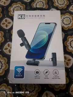 K8 WIRELESS MICROPHONE