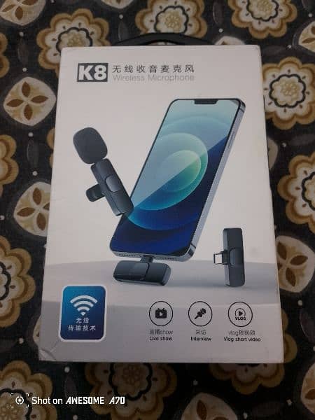 K8 WIRELESS MICROPHONE 0